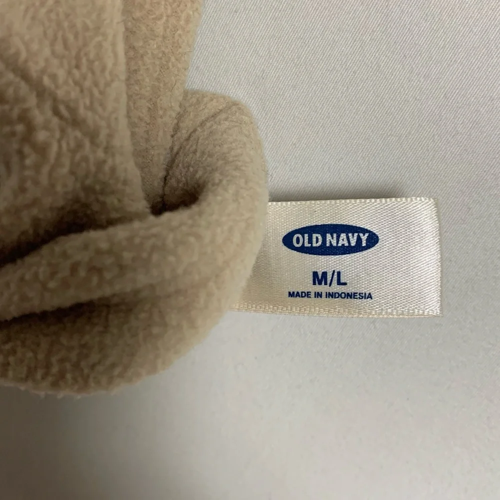 🆕 Tan Fleece Gloves Women’s M/L Warm Winter Lightweight Snow Ski Classic Basic